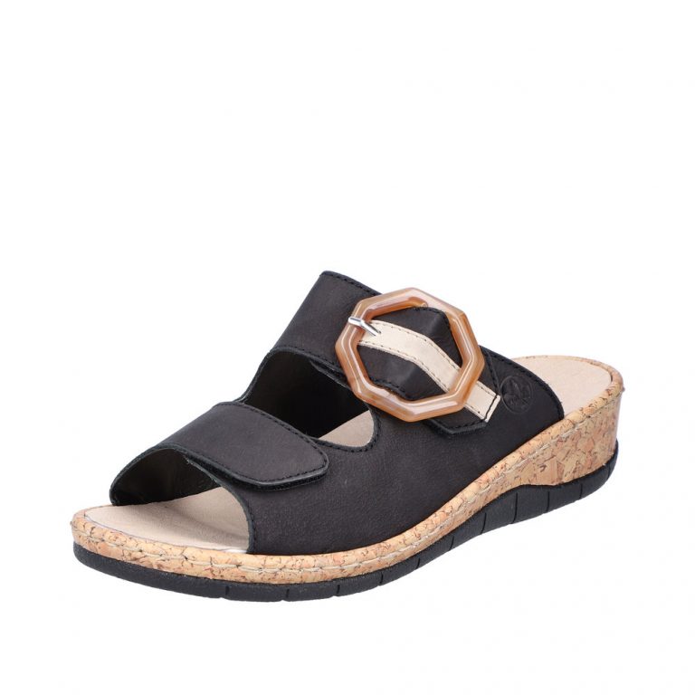 Rieker Sandal I Sort Til Dame V