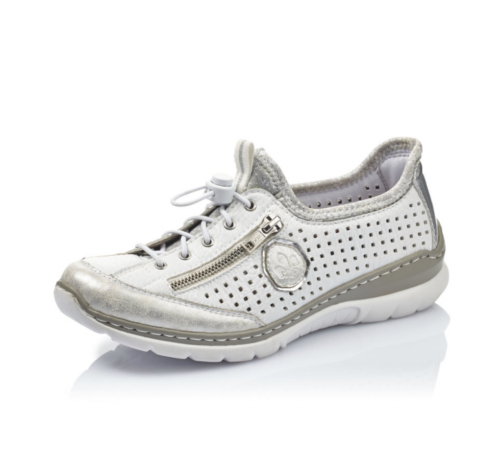 Rieker Sneakers Dame Hvid L Rieker Shop Dk