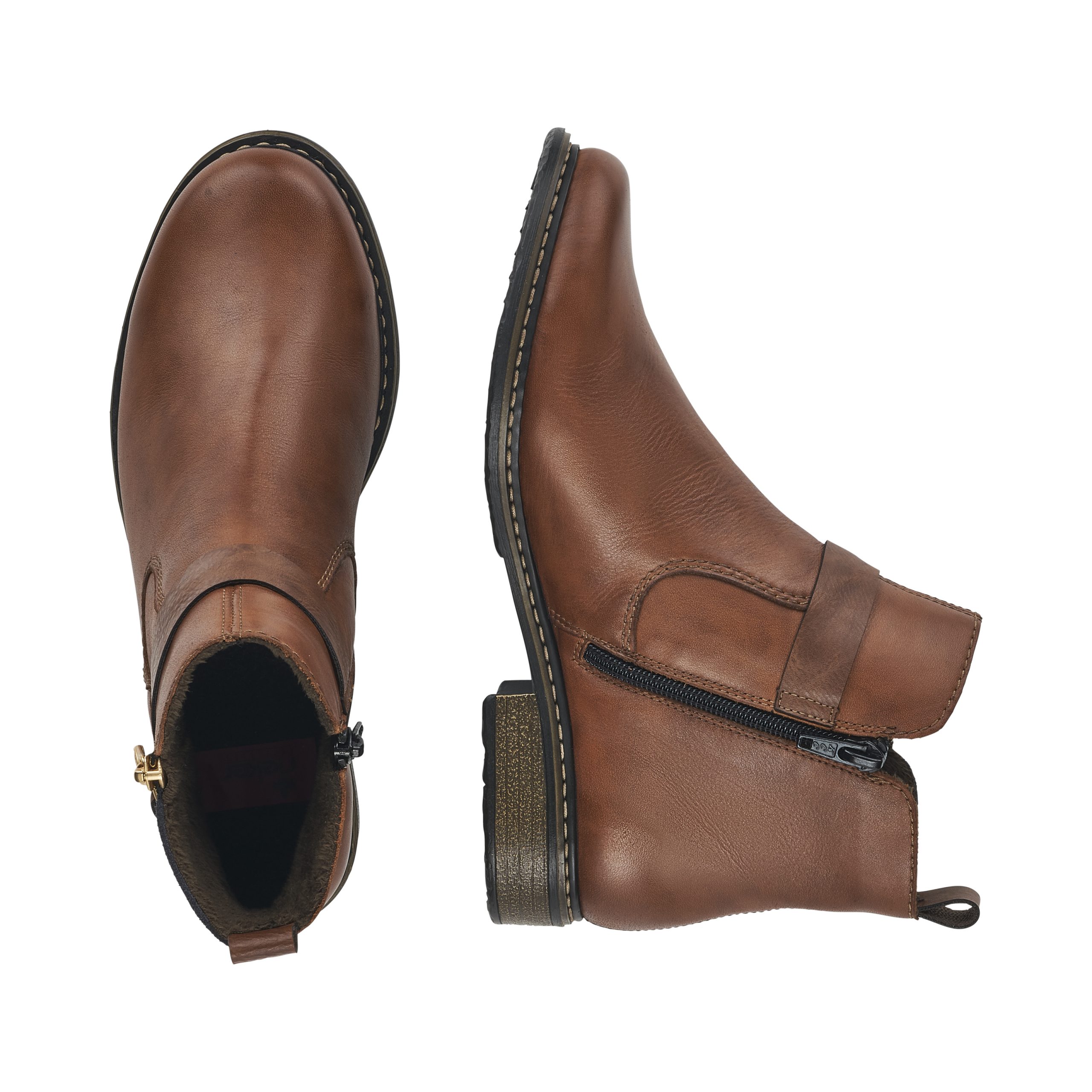Rieker støvle til dame i brun | Model: | ®Rieker-shop.dk