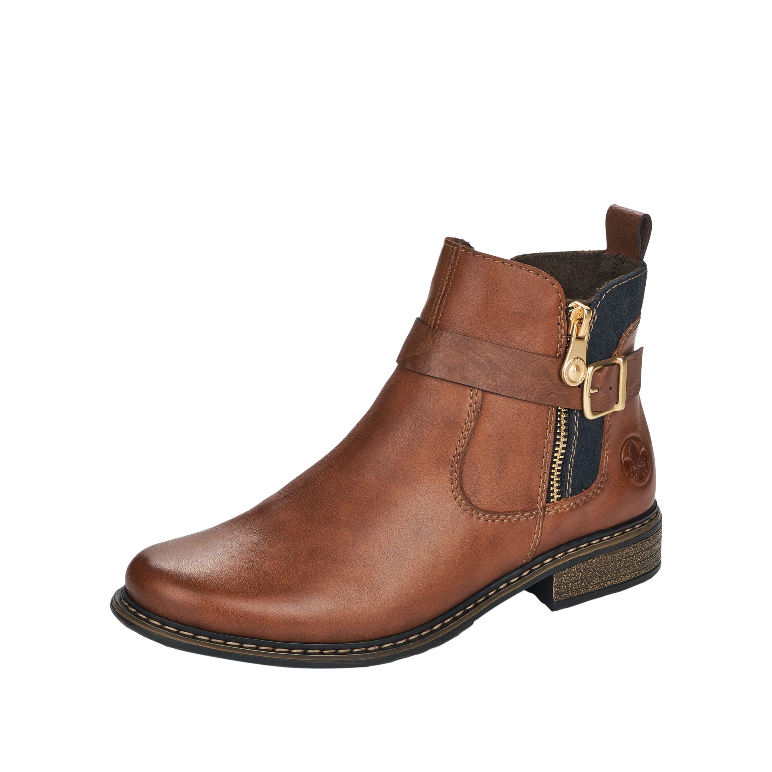 Rieker støvle til dame i brun | Model: | ®Rieker-shop.dk
