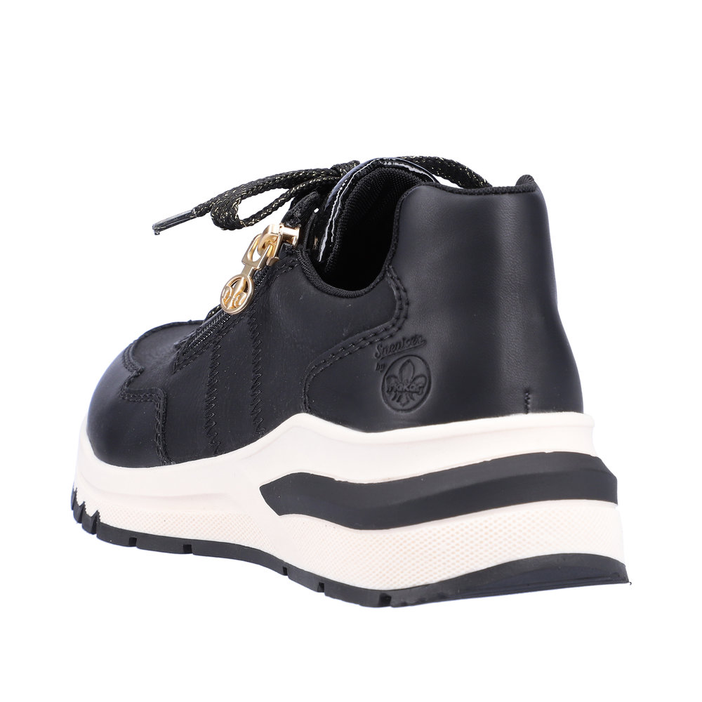 sneakers til dame i sort M6601-00 | ®Rieker-shop.dk