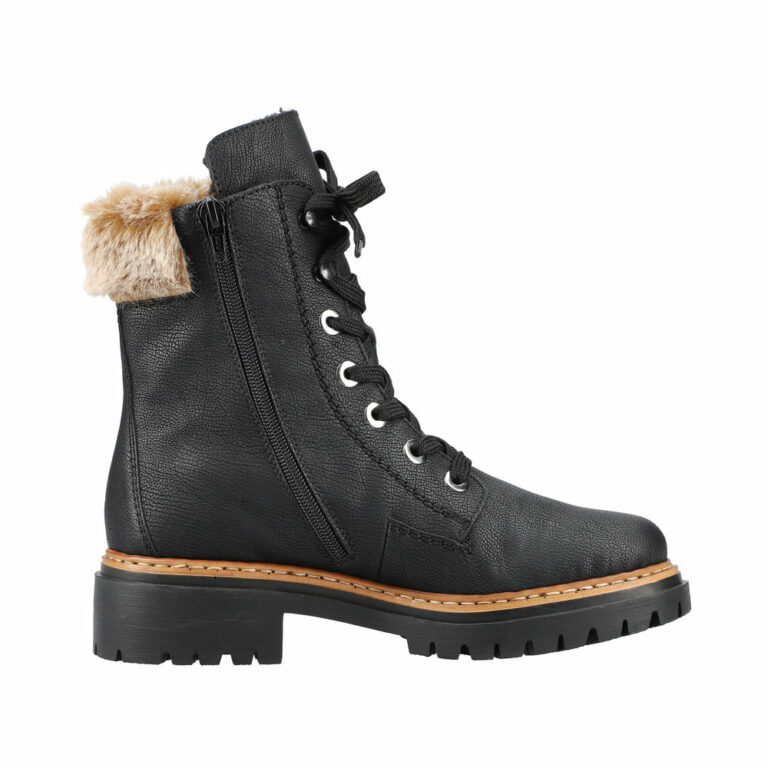 Rieker Dames 72616 veterlaarzen, zwart, 37 EU, zwart, 37 EU Rieker Dames 72616 veterlaarzen, zwart, 37 EU, zwart, 37 EU