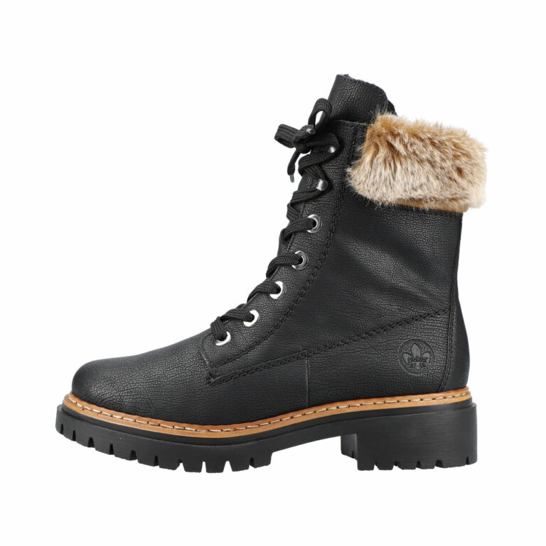 Rieker Dames 72616 veterlaarzen - Nu 16% korting Rieker Dames 72616 veterlaarzen - Nu 16% korting