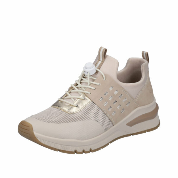 Rieker sneakers i beige til dame