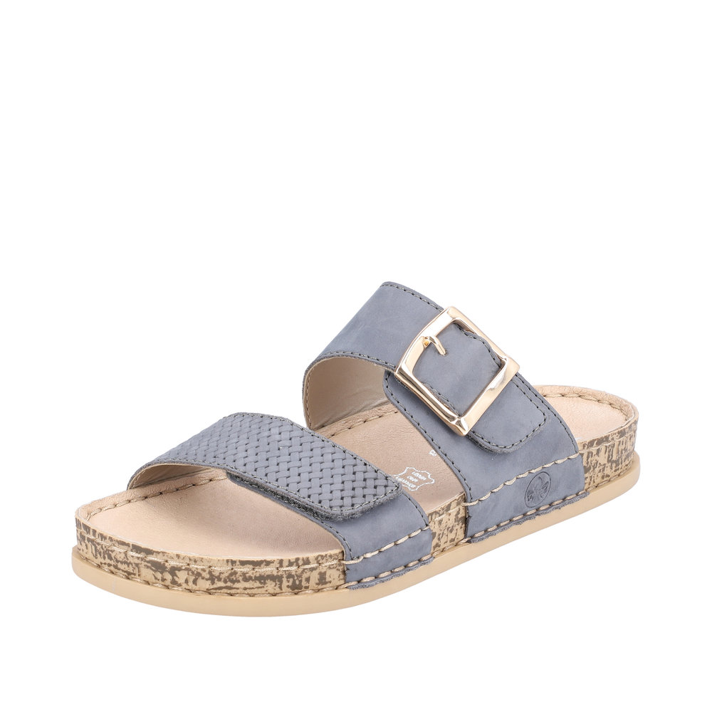 Frø etikette Mundskyl Rieker sandal i blå til dame 68255-14 | Rieker Shop