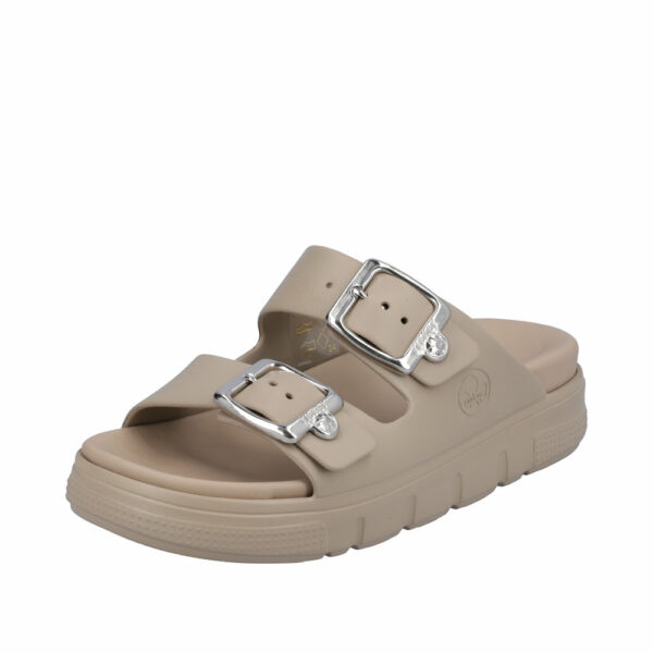 Rieker slippers i beige til dame P2180-60