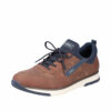 Rieker sneakers herre i brun med snøre