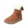 Rieker støvle til dame i brun. Dejligt blød og foret støvle med lynlås. Model: Y8882-24