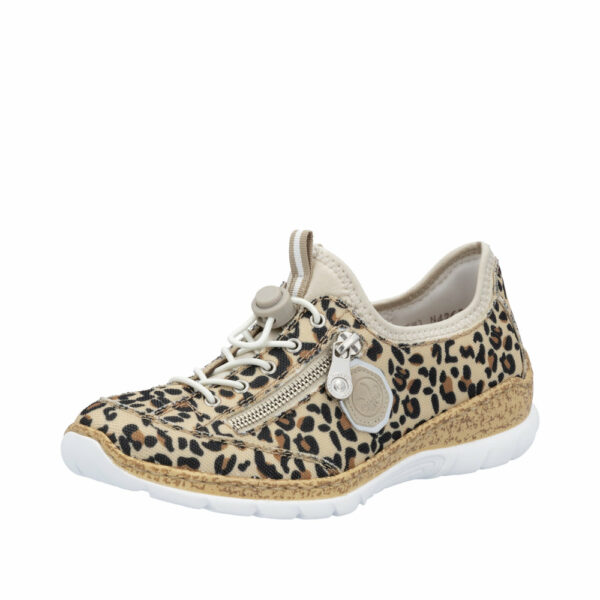 Rieker sneakers til dame i leopard