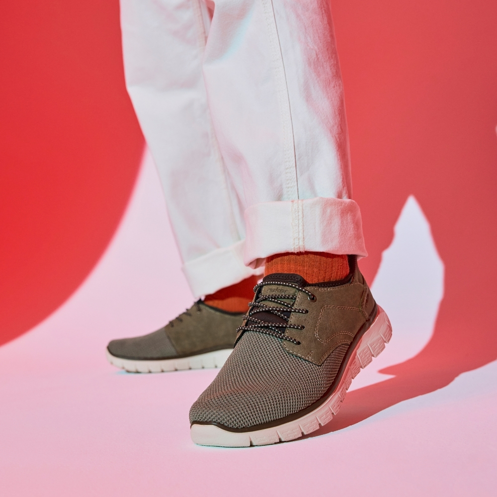 Rieker Ready 2 Go Sneakers Herre - Billede 2