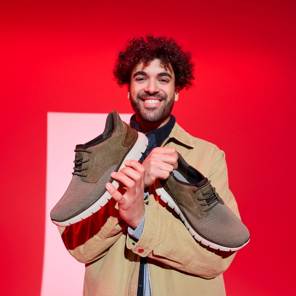 Rieker Ready 2 Go Sneakers Herre - Billede 3