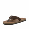 Rieker sandal til dame i brun med bløde remme.