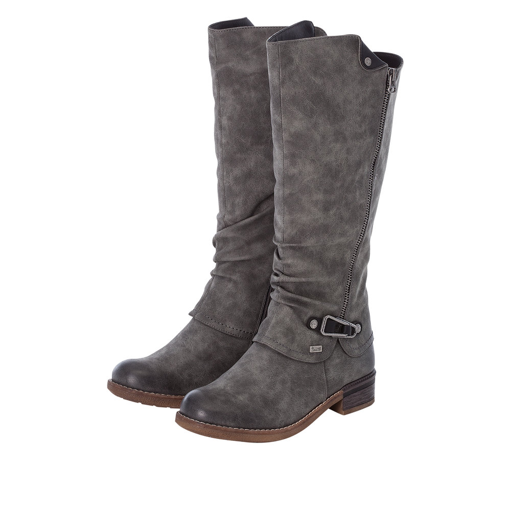 Rieker Lang Støvle Dame - Billede 2