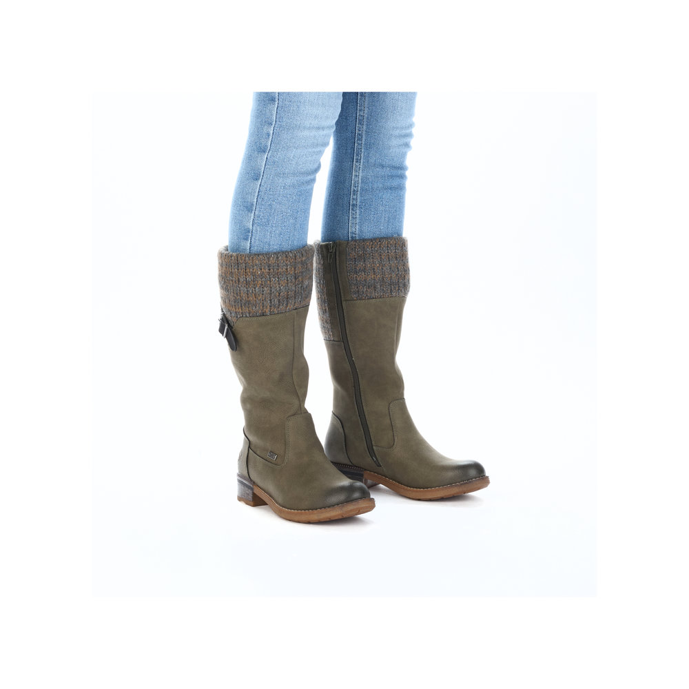 Rieker Lang Støvle Dame - Billede 3