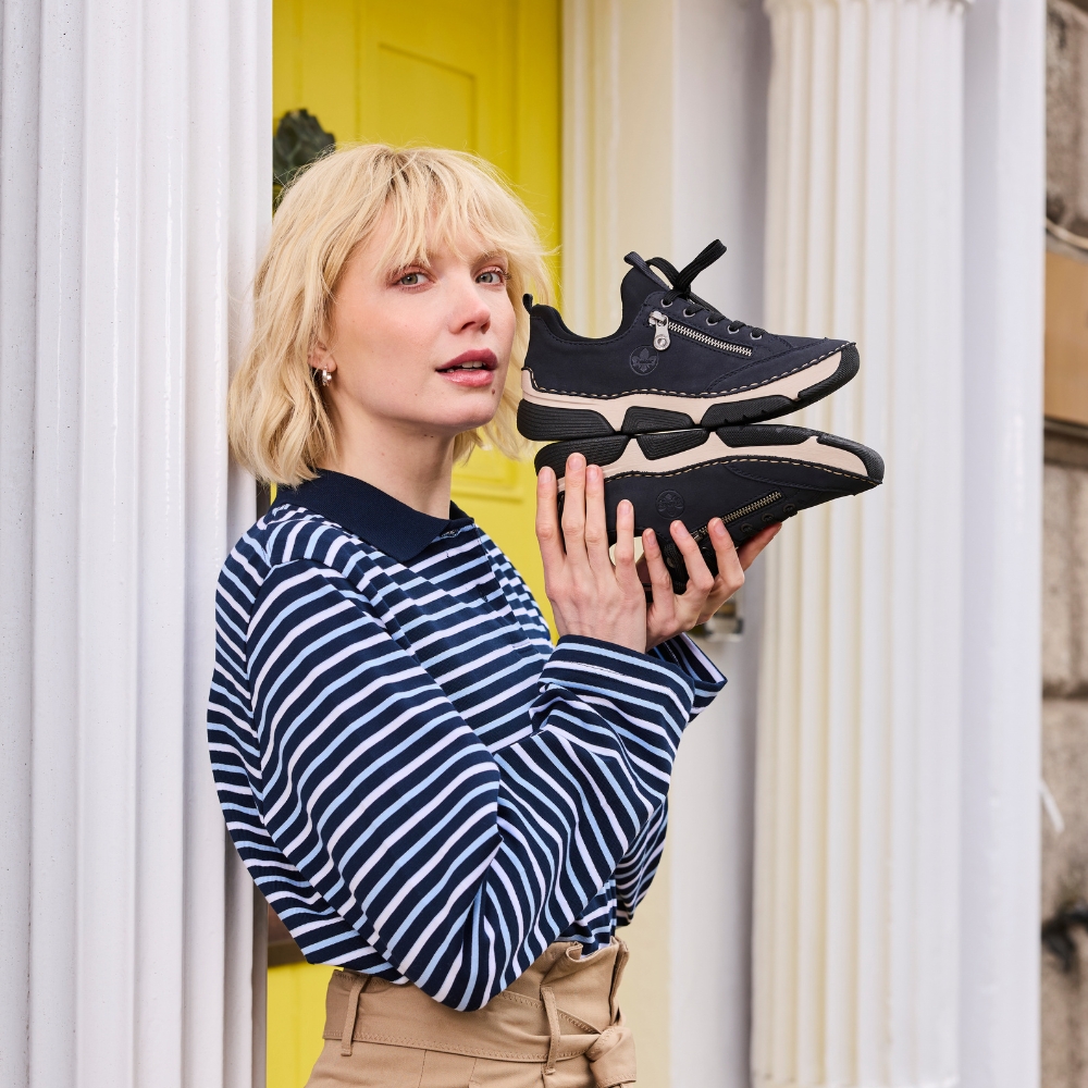 Rieker Sneakers Dame - Billede 3