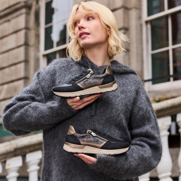 Rieker Sneakers Dame - Billede 3