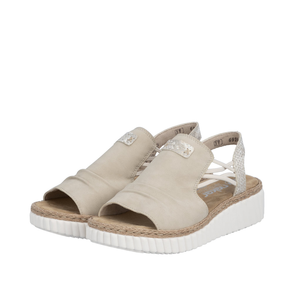Dame Sandaler Beige - Billede 3