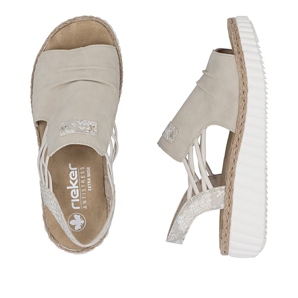 Dame Sandaler Beige - Billede 4