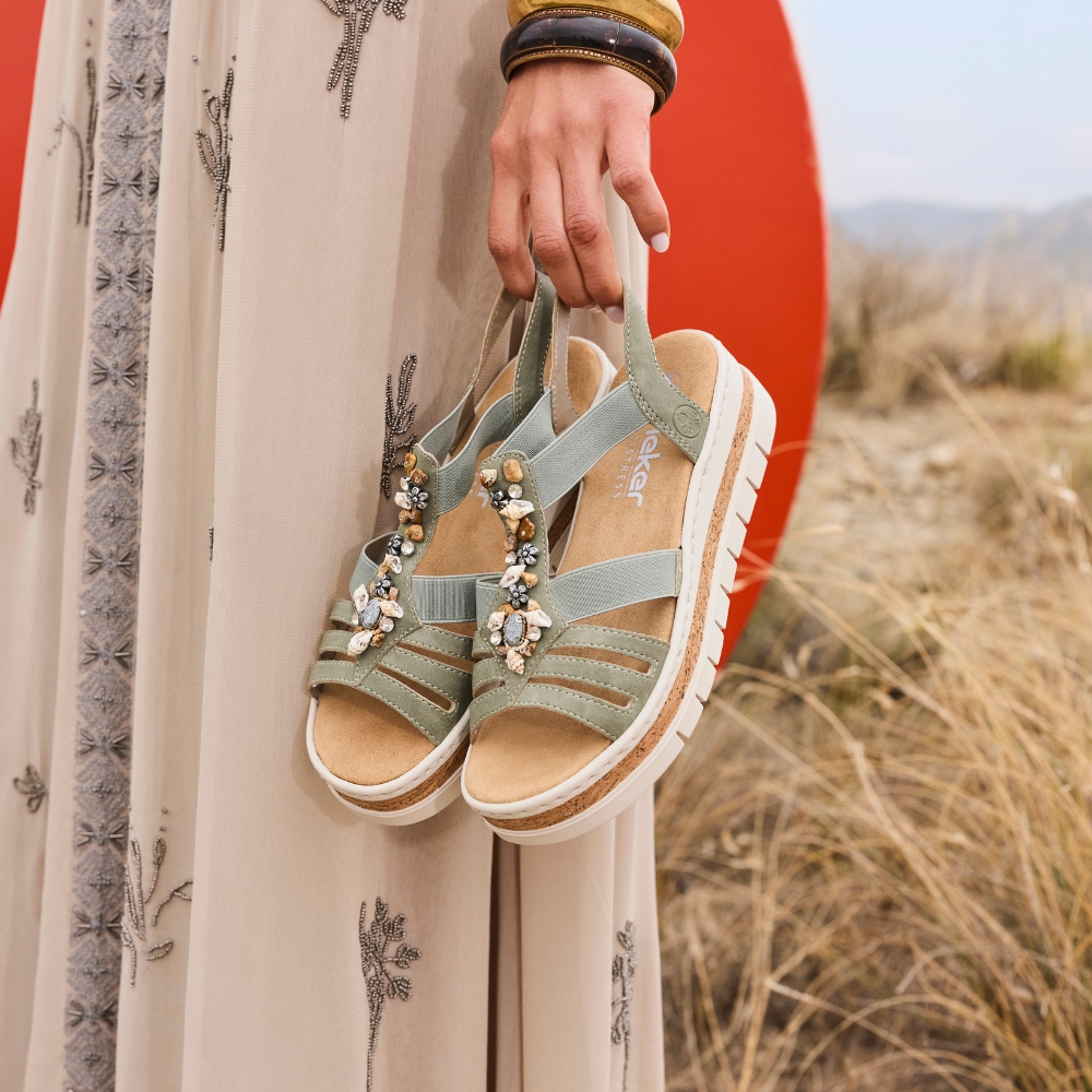 Rieker Sandal Dame - Billede 3