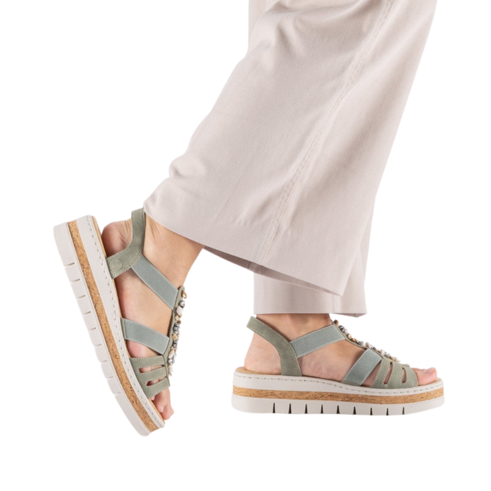 Rieker Sandal Dame - Billede 4