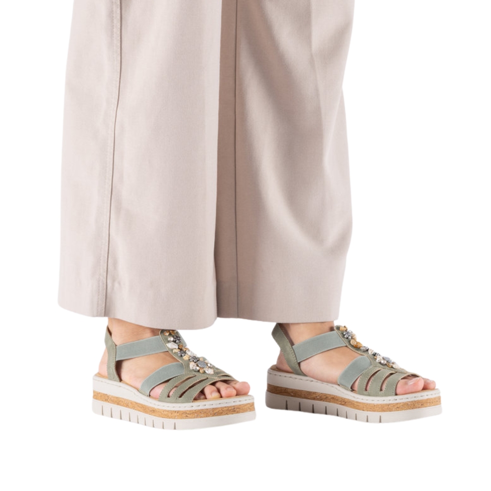 Rieker Sandal Dame - Billede 6