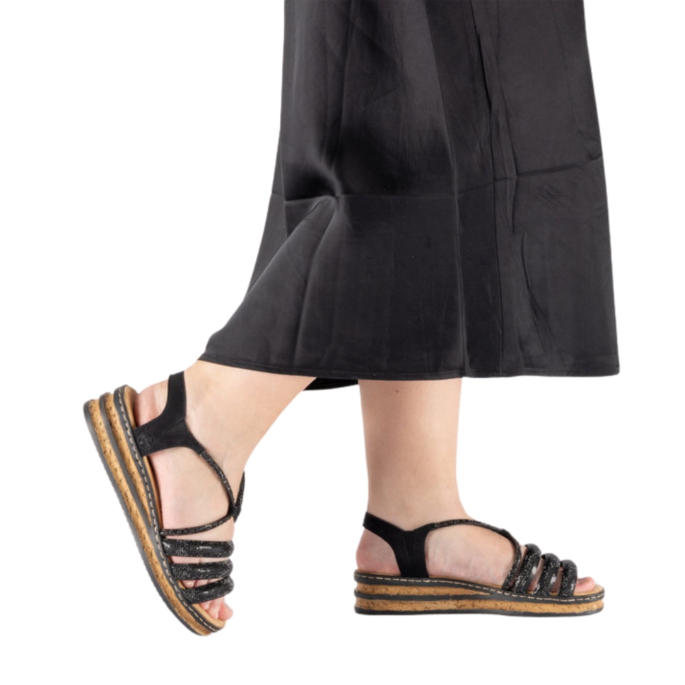 Rieker Sandal Dame - Billede 3