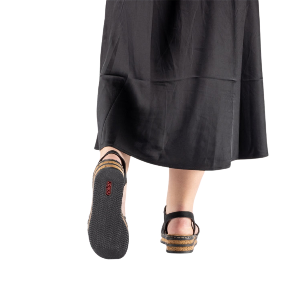 Rieker Sandal Dame - Billede 4