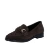 Rieker loafers til dame i brun skind med Rieker Antistress.