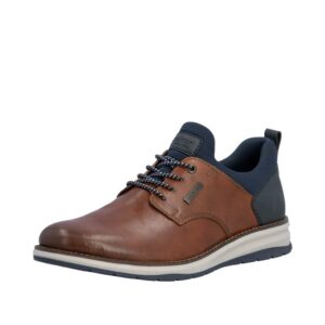 Rieker sneakers til herre i brun med læderoverdel og Antistress.