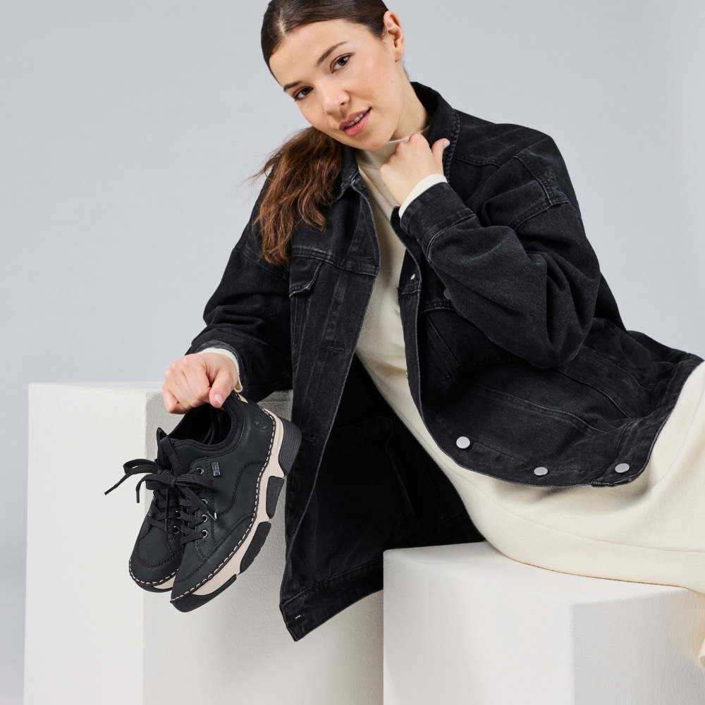 Rieker Sneakers Dame - Billede 3