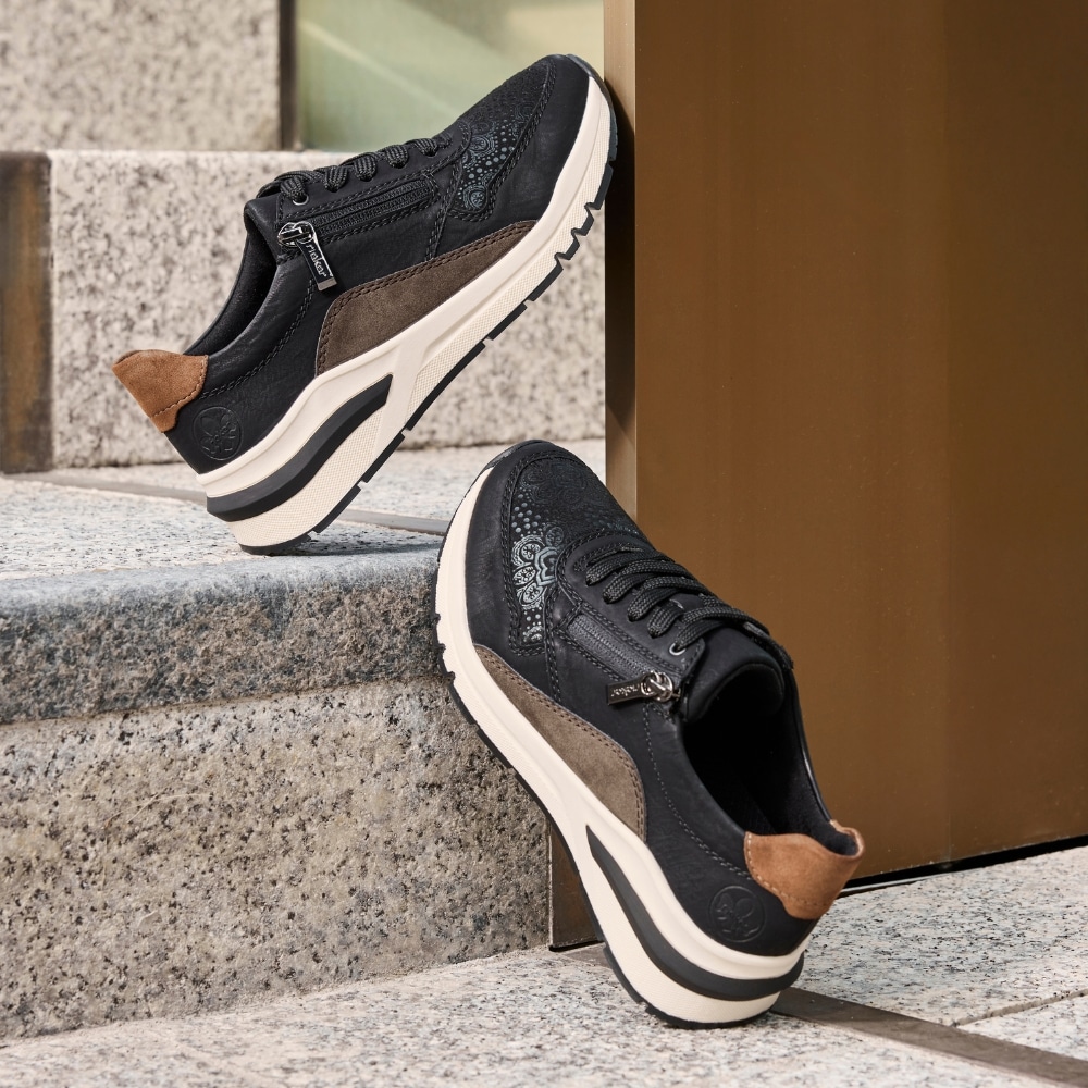 Rieker Sneakers Dame - Billede 2