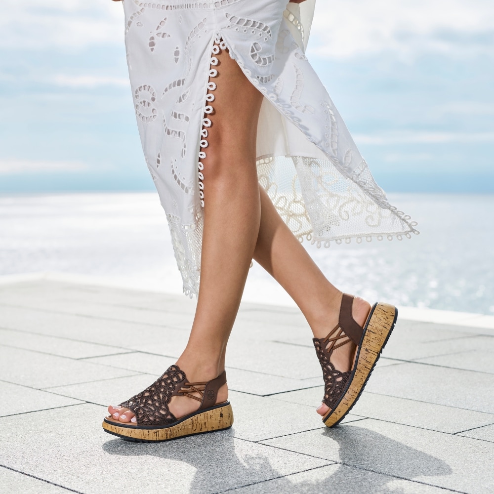 Rieker Sandal Dame - Billede 2