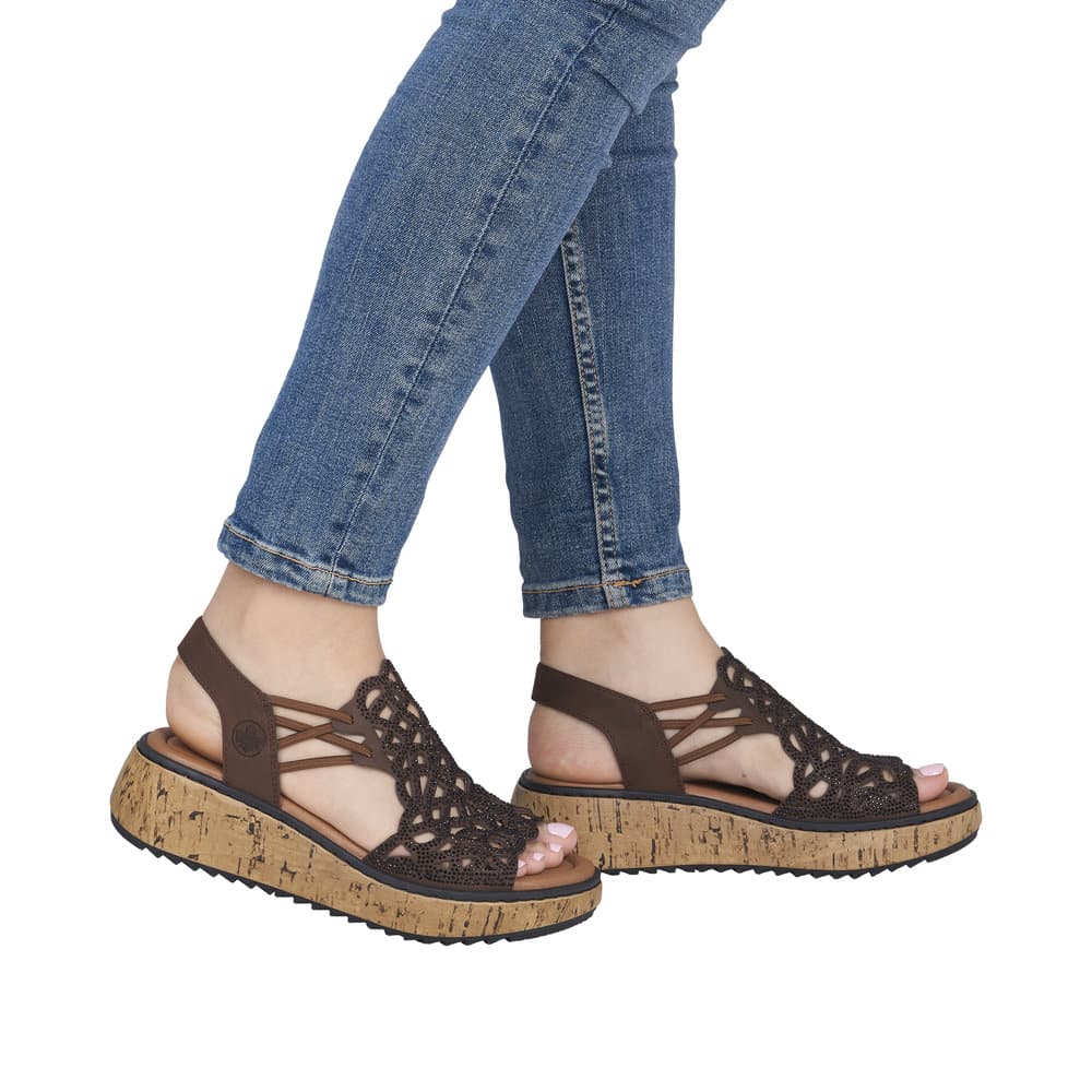 Rieker Sandal Dame - Billede 4