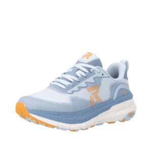 Rieker sneakers til dame i blå med flotte detaljer og snørebånd samt Rieker-Tex