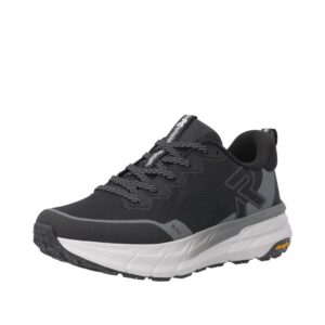 Rieker sneakers til herre i sort med snøre, udtageligt indlæg og Rieker Tex.